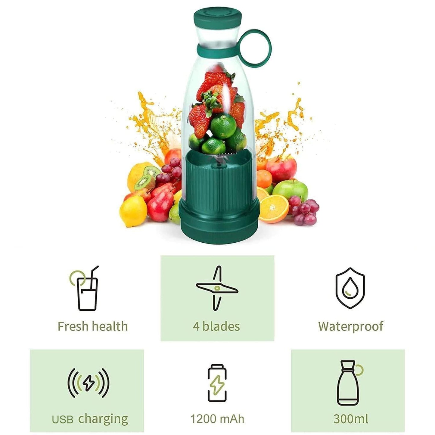 Portable Mini Juice Blender